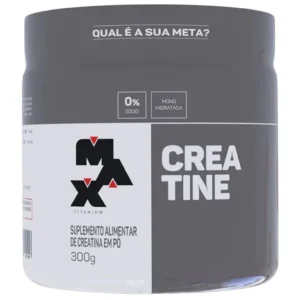 Creatina Monohidratada Pura Max Titanium 300g