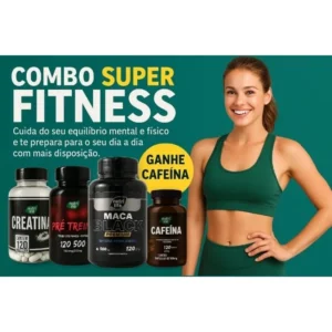 Combo Suplemento para a mulher - SCombo super fitness 120cps cada
