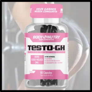 Testoterona Feminina 60 cápsulas + Glúteos + Pernas + Curvas Fitness