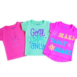 Kit 3 Blusas de COTTON SORTIDOS Infantil Menina