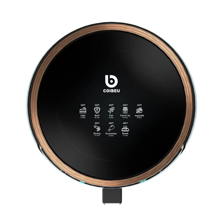 COIBEU Fritadeira Elétrica sem Óleo 5L Air Fryer Digital Touch 1500Watts Preto 127V/220V - Image 3