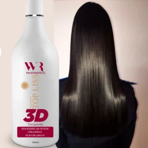 Progressiva Marroquina Top liss 3D | Profissional | Com Óleo De Argan