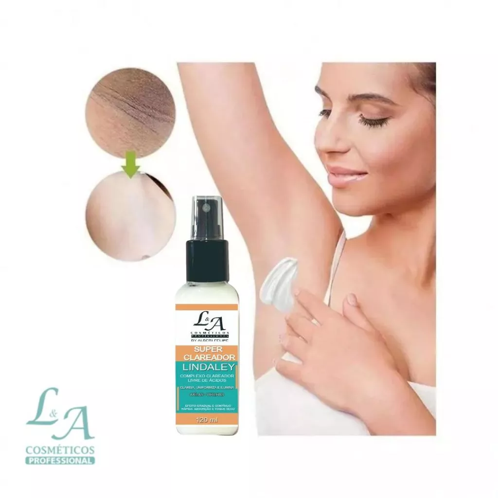 Creme Clareador Facial Para As Axilas Virilhas e Joelhos Pernas Branqueadoras Joelhos