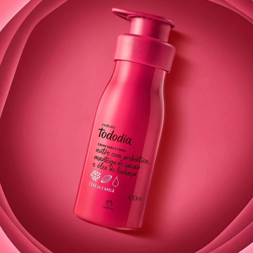 Hidratante Corporal Natura Todo Dia Cereja e Avelã 400ml