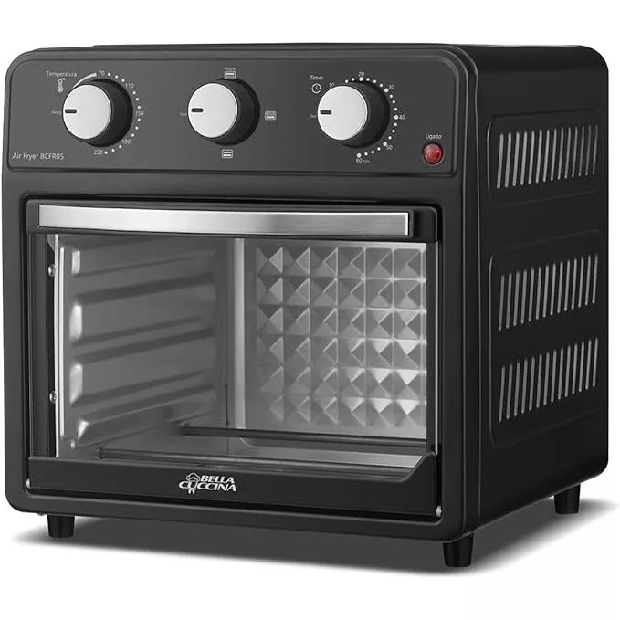 Promoção Air Fryer Fritadeira Elétrica Britânia Bella Cuccina Potência 12 Litros